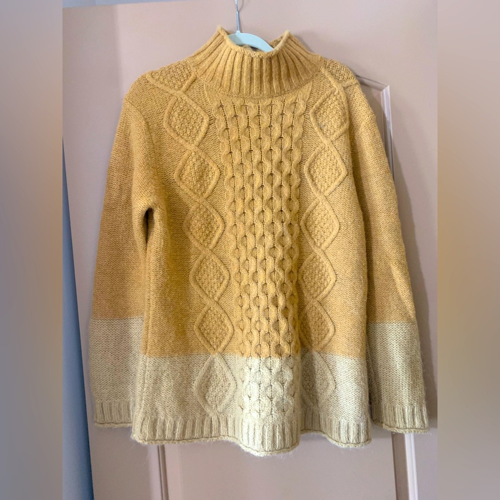Joe Fresh Lambswool Turtleneck Sweater EUC